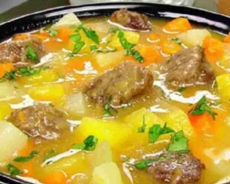 Sopa de Verduras con Carne: Una Deliciosa Receta para Reconfortar el Alma