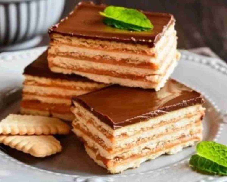 Delicioso Pavé de Galleta Maizena con Ganache de Chocolate