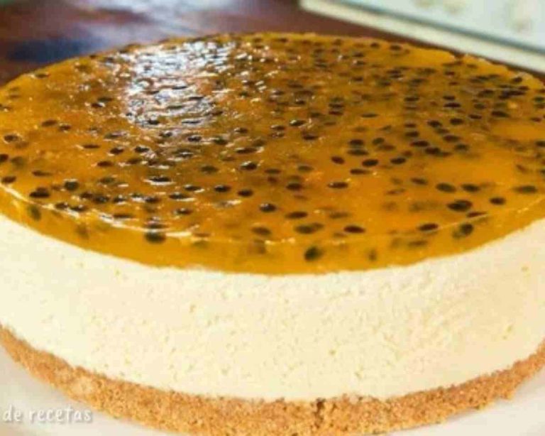 CHEESECAKE DE MARACUYÁ.