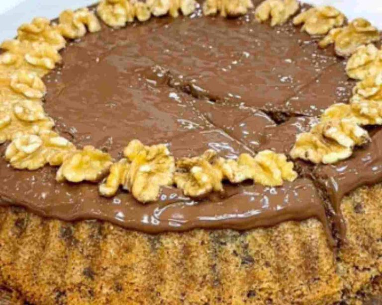 Tarta de Nueces y Chocolate