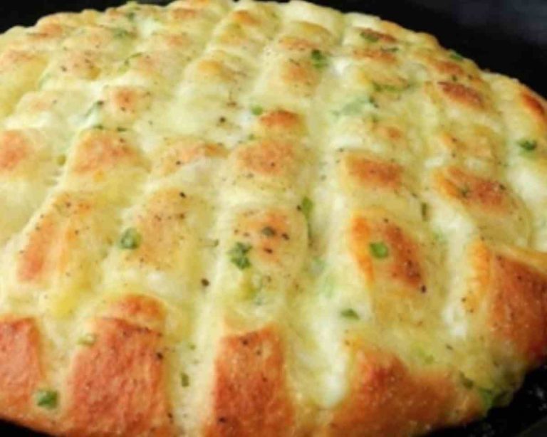 Receta de pan de mozzarella y ajo