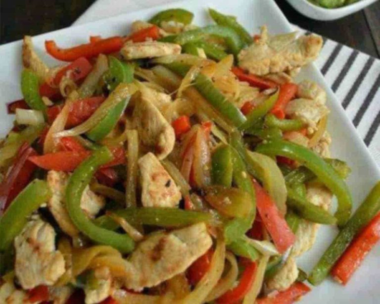 Fajitas de Pollo