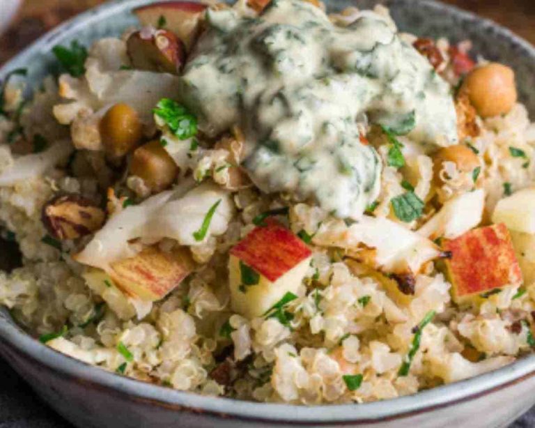 Roasted Cauliflower Salad with Lemon and Herbs