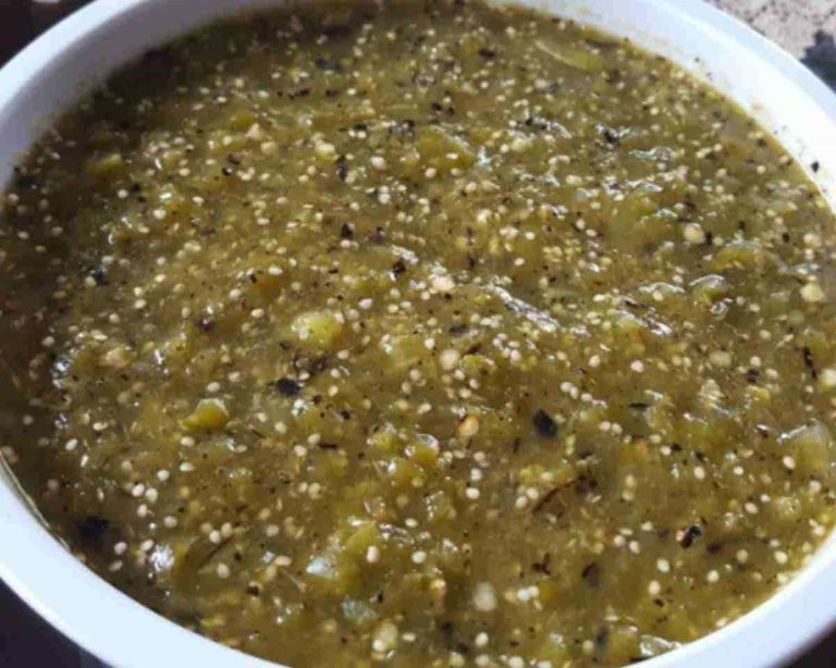 Salsa Verde Asada (Tatemada)