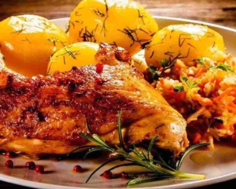 Receta de pollo asado al horno con varias opciones jugosas y súper fáciles